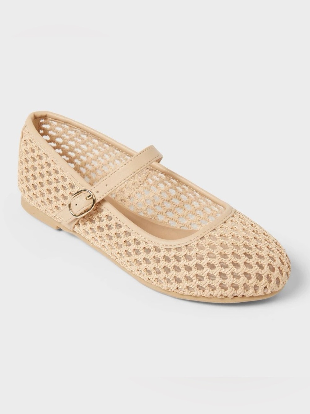 Girls' Wilma Ballet Flats - Cat & Jack - Tan - size 2 - new